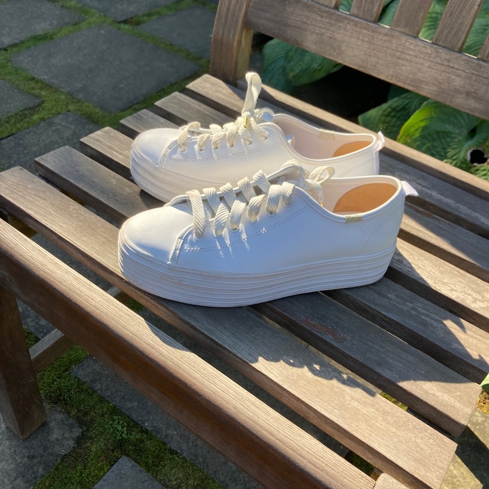 Platform White Sneakers